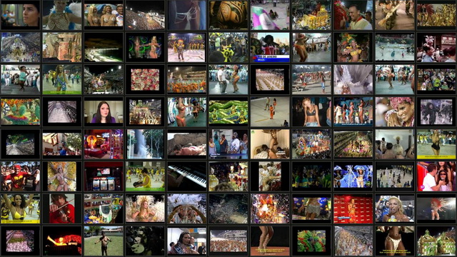 Видео-стена Карнавалов в Рио-де-Жанейро